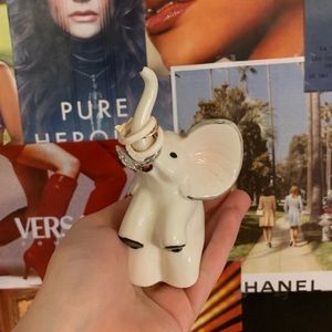 Urban Outfitters Elephant Ring Holder